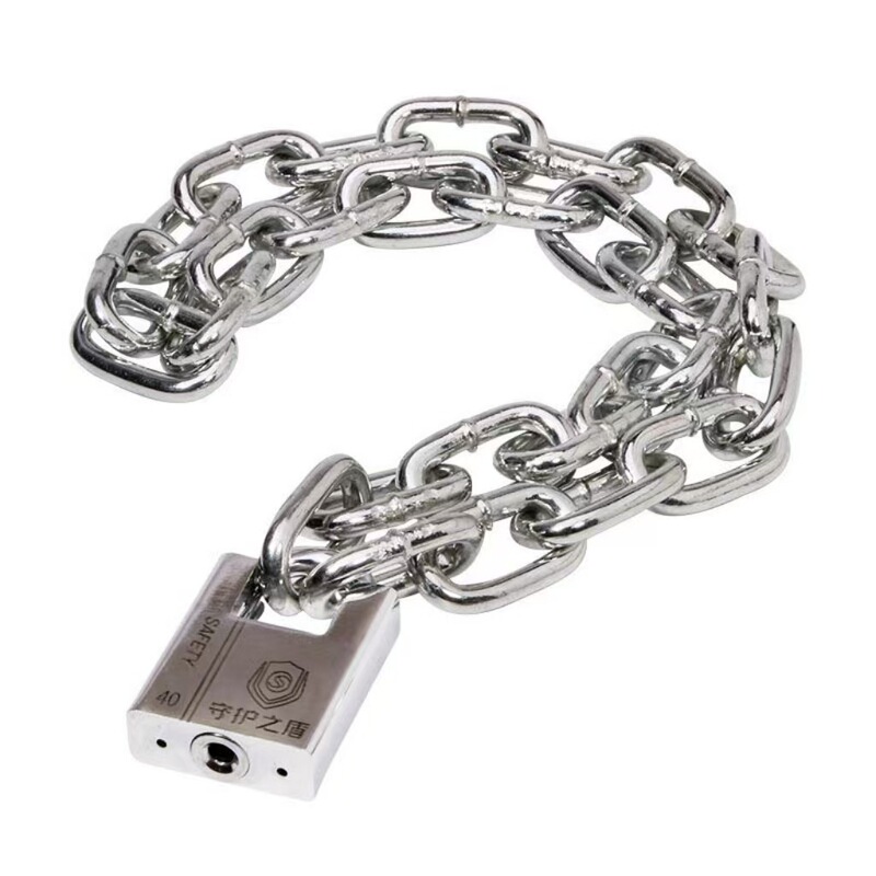 Direct selling half package anti-shear lock chain lock anti-theft chain lock bold extended anti-pry chain lock door lock open lock Direct selling half package anti-shear lock chain lock anti-theft chain lock bold extended anti-pry chain lock door lock open lock