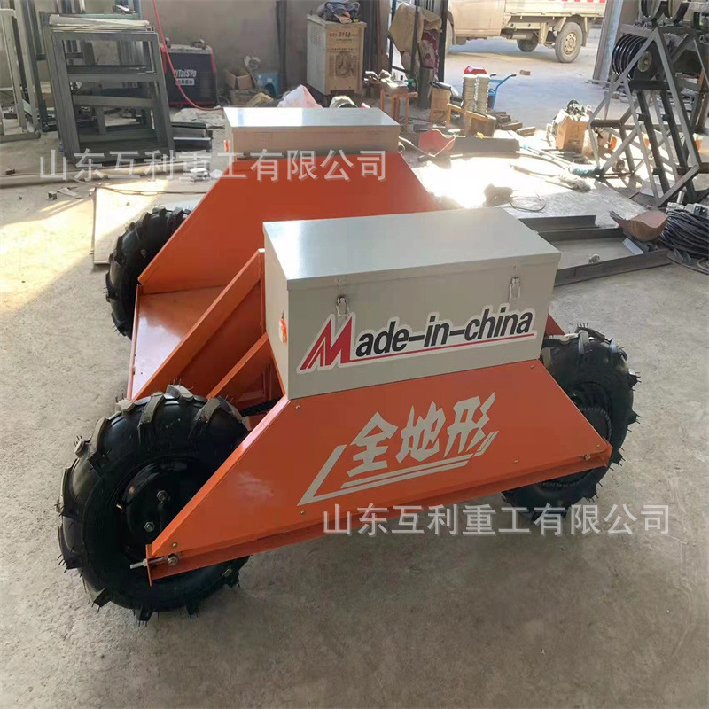 全地形遥控运输车 农场生态园重物搬运车 全地形四驱遥控运输车