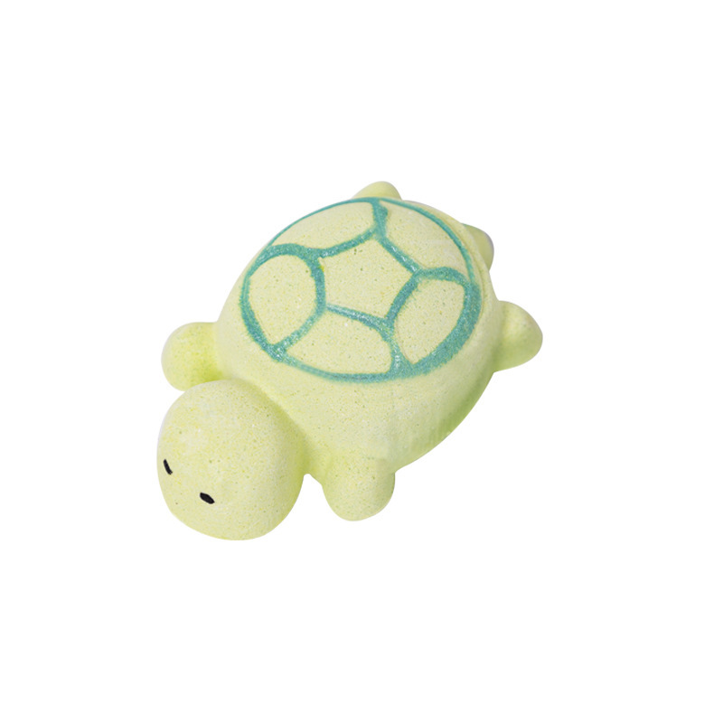 亀の形をした入浴剤ボール 動物のおもちゃ バブルバスボール エッセンシャルオイル配合 入浴剤 爆発バスボール 海の香り|undefined