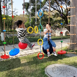 Kindergarten Outdoor Swing Hanging Kidsren's Physical Training Balance Indoor Home Climbing Rope Sensory Toy