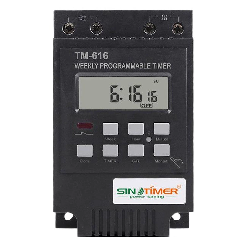 TM616B-2 переключатель времени Интеллектуальный переключатель таймер уличный фонарь переключатель времени 30A Высокая мощность 220 В