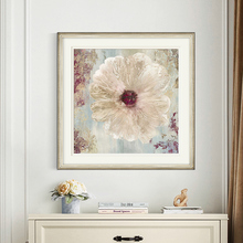 O1客厅装饰画大气花卉现代简美挂画轻奢美式壁画卧室餐厅玄关入