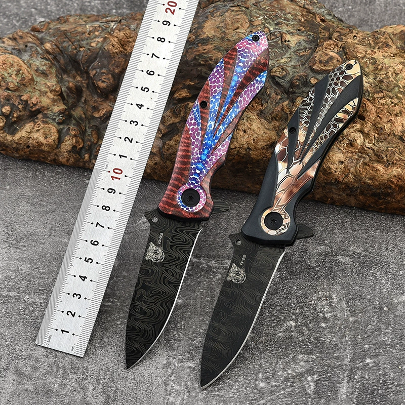 Folding sharp travel bearing, tactics pocket knife