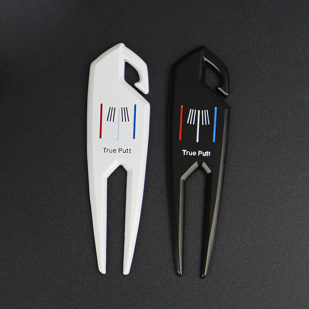 Spot TRUE PUTT Putt Pulling Fork Metal Golf Golf Portable Golf Golf Team Gift Accessories