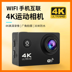4kスポーツカメラ手ぶれ補正防水hd wifiワイヤレス撮影屋外スキーヘルメットライディングダイビングカメラ