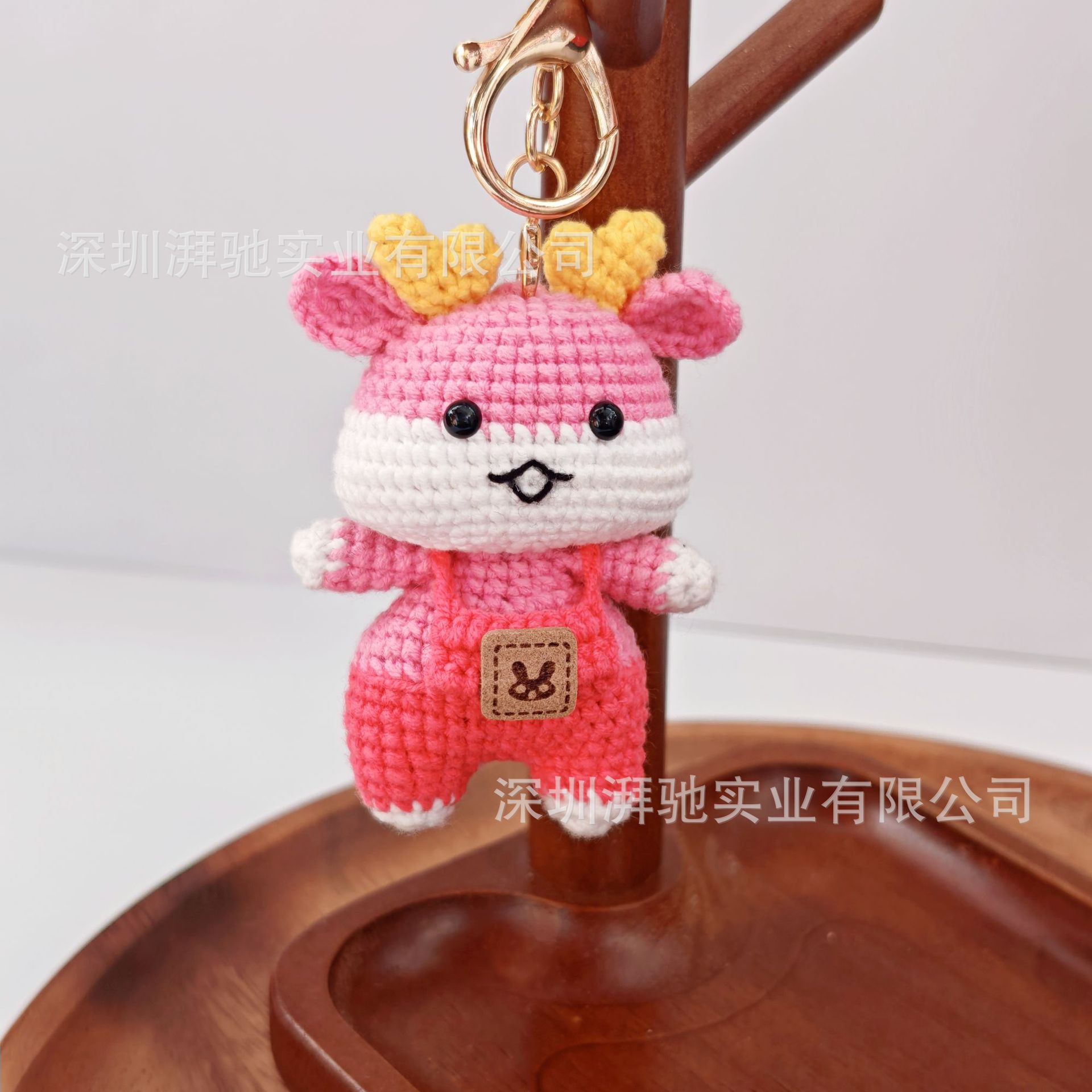 Colgantes de animales del zodiaco tejidos a mano, muñecos de lana hechos a crochet, accesorios decorativos para bolsos, regalos al por mayor y al detalle. image 16