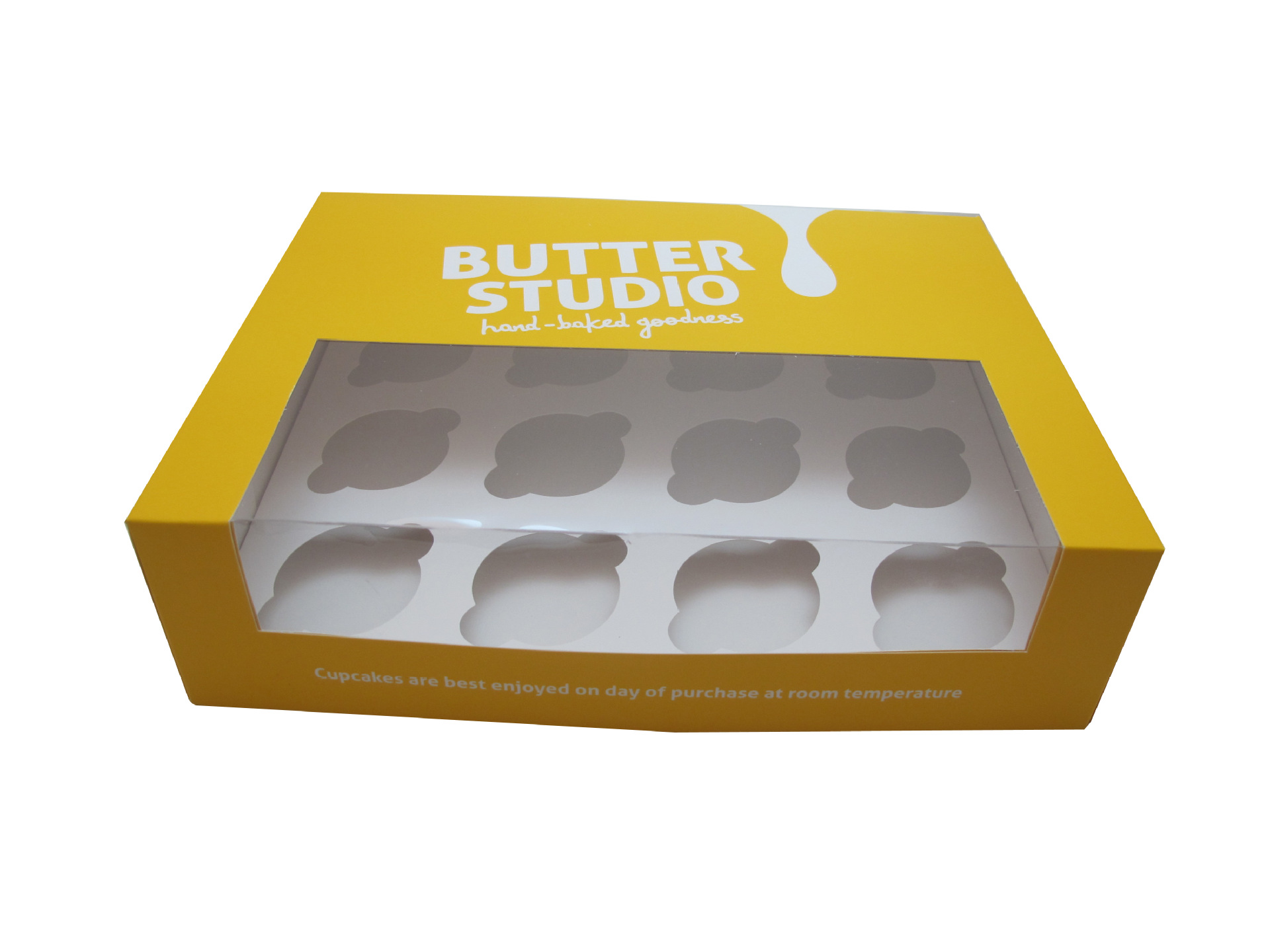 纸杯蛋糕盒 方形生日蛋糕纸盒西点盒点心包装盒