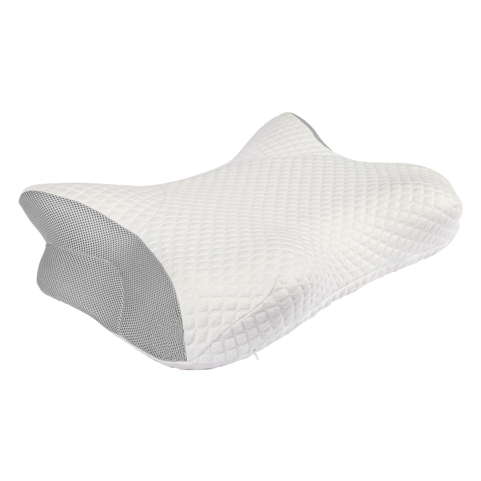 Almohada de espuma de memoria en forma de mariposa transfronteriza nueva casa almohada de memoria de protección del cuello de rebote lento espacio almohada de espuma de memoria almohada cervical