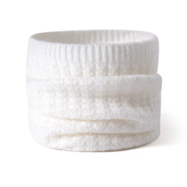 2026 Fall/Winter New Cashmere Neck Warmer, Solid Color Knitted, Warm and Cold-Proof, Unisex Scarf