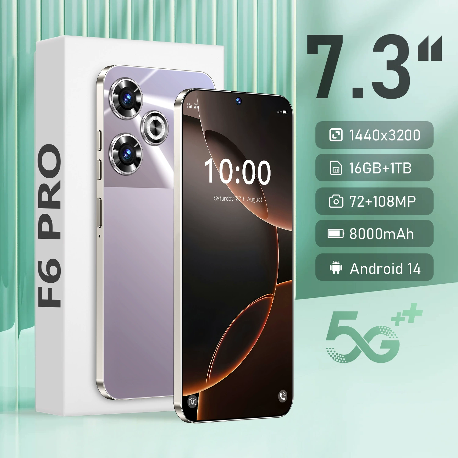 Смарт элитный мобильный телефон pro, 5G, 3-дюймовый широкий экран