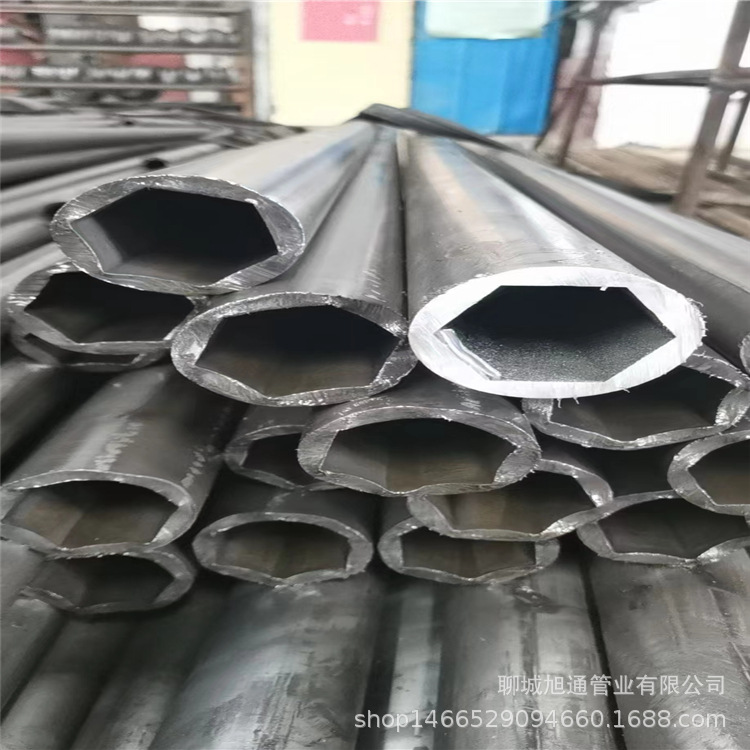 20#六角钢管 外圆32内六角22mm精密六角管 冷轧内孔梅花钢管