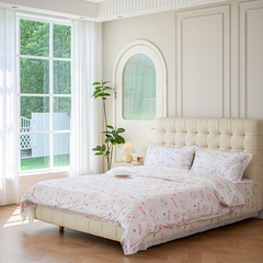 Single-use portable travel hotel supplies for dirty-proofing, twin set of bed sheet, duvet cover, pillowcase, bath towel, and duvet cover with added thickness