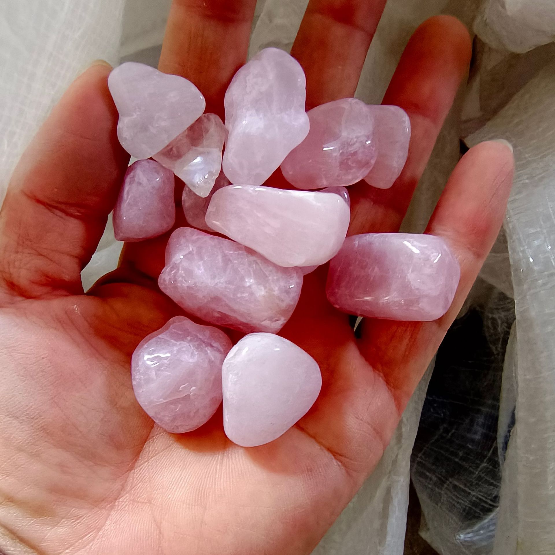 粉水晶1-3厘米/一斤
