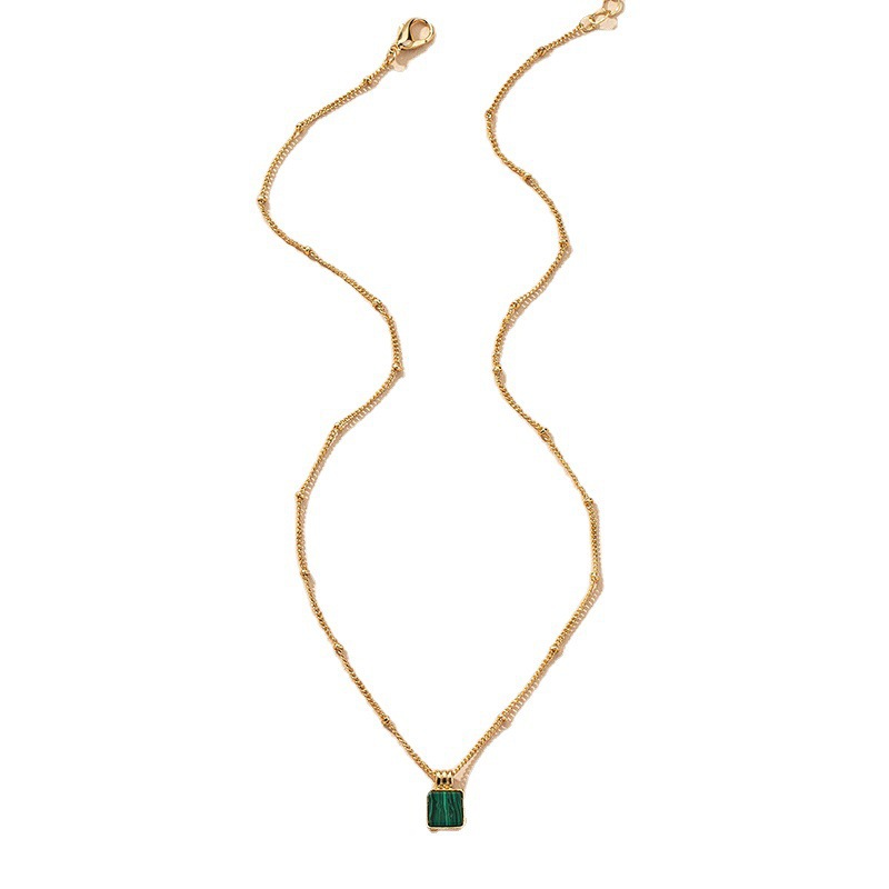 fashion turquoise pendant necklace
