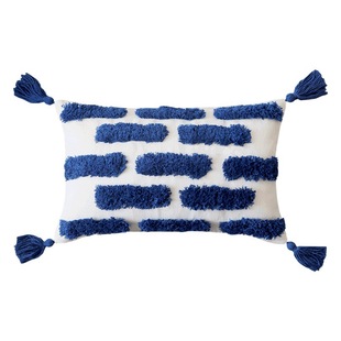 Children's Light Luxury Modern Simple Blue Cute Animal Light Luxury Sofa Pillowcase Velvet ins Waist Pillow Cushion