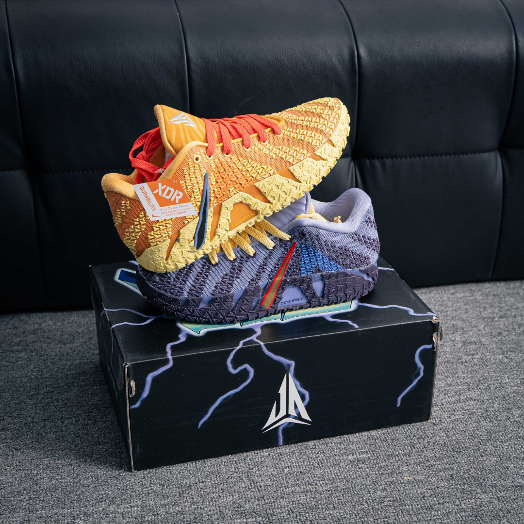 Zapatos Chunyuan Putian, tres generaciones de zapatos de baloncesto de combate real, zapatos deportivos casuales JA3 EP para hombres, zapatos de golf de moda con almohadilla de aire para mujeres.