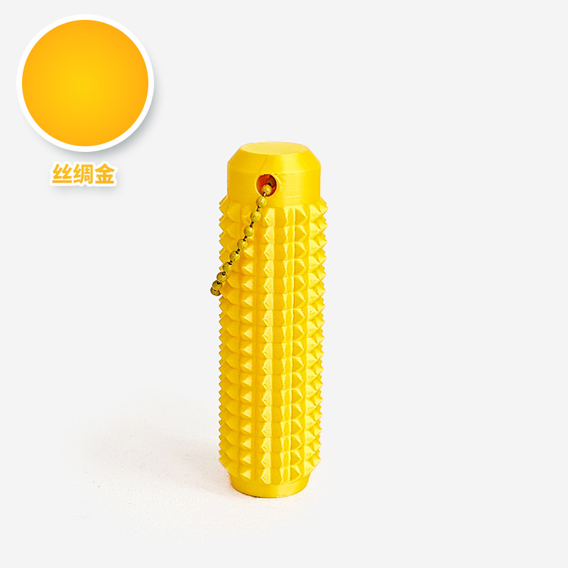 원통형 실크 골드