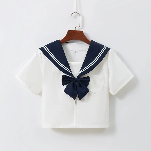 T-shirt, bow tie, with short sleeve