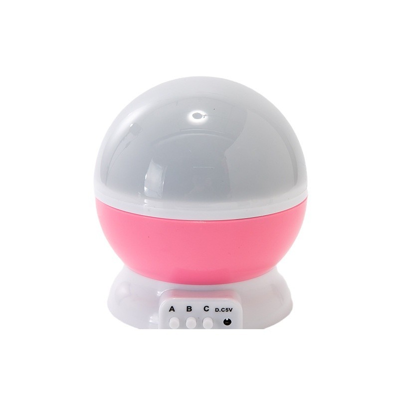 LED luces de sueño románticas giratorias de proyección de estrellas USB proyector de estrellas creativo 3D luz de noche para niños