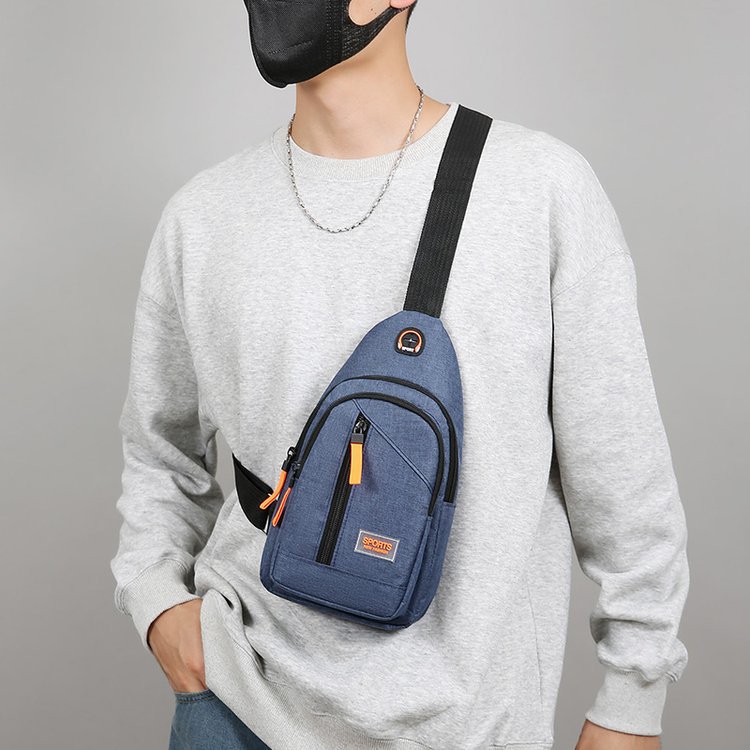 Bolso de pecho de doble capa de comercio exterior explosivo