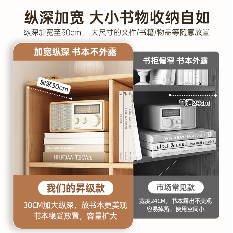 Estante de libros doméstico simple contra la pared piso multiplaza artículos decoración sala de estar mostrador gabinete de almacenamiento estante de rejilla librería