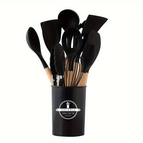 Black set, 12 pieces