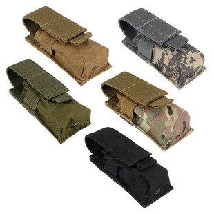 M5 small flashlight bag outdoor multi-functional tactical flashlight bag small size single EDC tool kit Molle accessory bag