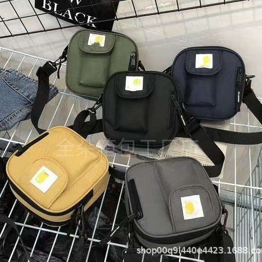 クロスボーダーのヒップホップの斜めショルダーバッグ男女カップルのカジュアルなショルダーバッグの個性的なショルダーバッグの携帯電話の小銭入れカード