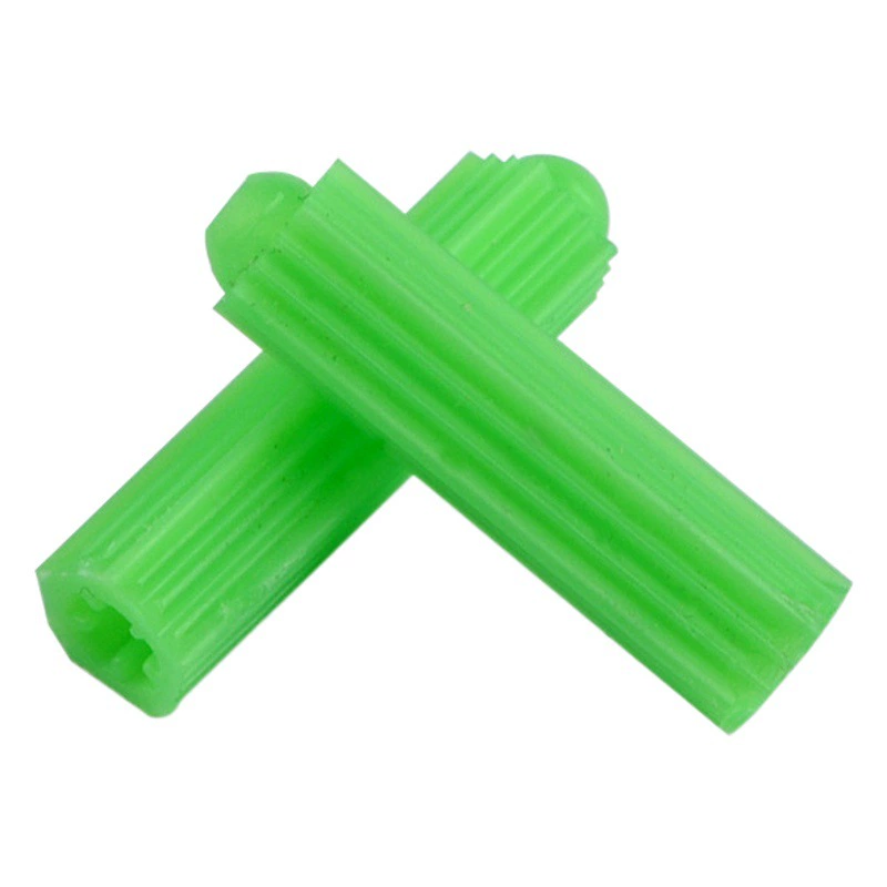 Зеленая пластиковая Расширительная трубка 6 мм 8 мм Расширительная пробка M6M8 саморез труба Расширительная резиновая заглушка винт коллоидные частицы