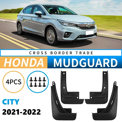 Suitable for Honda City 2021-2022 Foreign Trade Cross-Border Car Tire Mudguard Modification Accessories