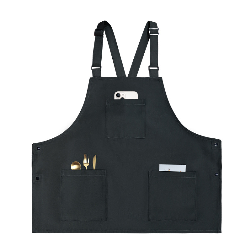 Impermeable a prueba de aceite delantal mujer cocina catering camarero mono leche té cafetería guardapolvos chaleco masculino delantal