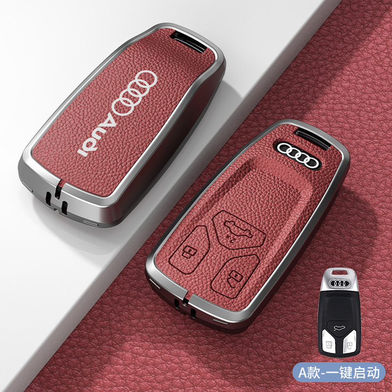 Type a smart volcanic red zinc alloy single shell