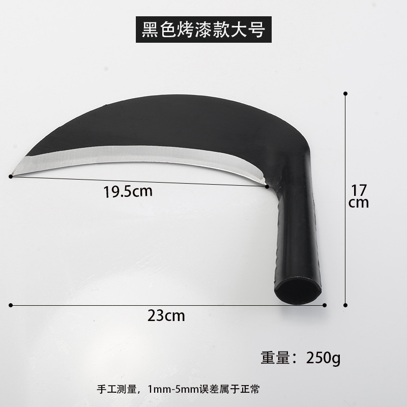 Cuchillo de doble uso para corte agrícola, cuchillo especial para cortar acero al manganeso, herramienta de deshierbe, artefacto, fabricante de hacha anticuada al aire libre