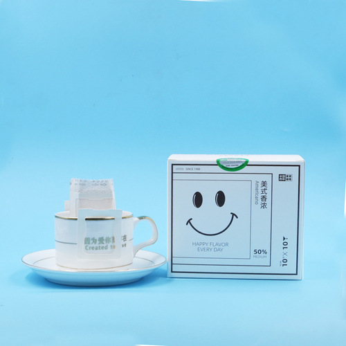 Factory Direct Sales Boxed Simple Rich Espresso Pod Coffee Wholesale Organic Premium Black Coffee 10g*10 Pouches