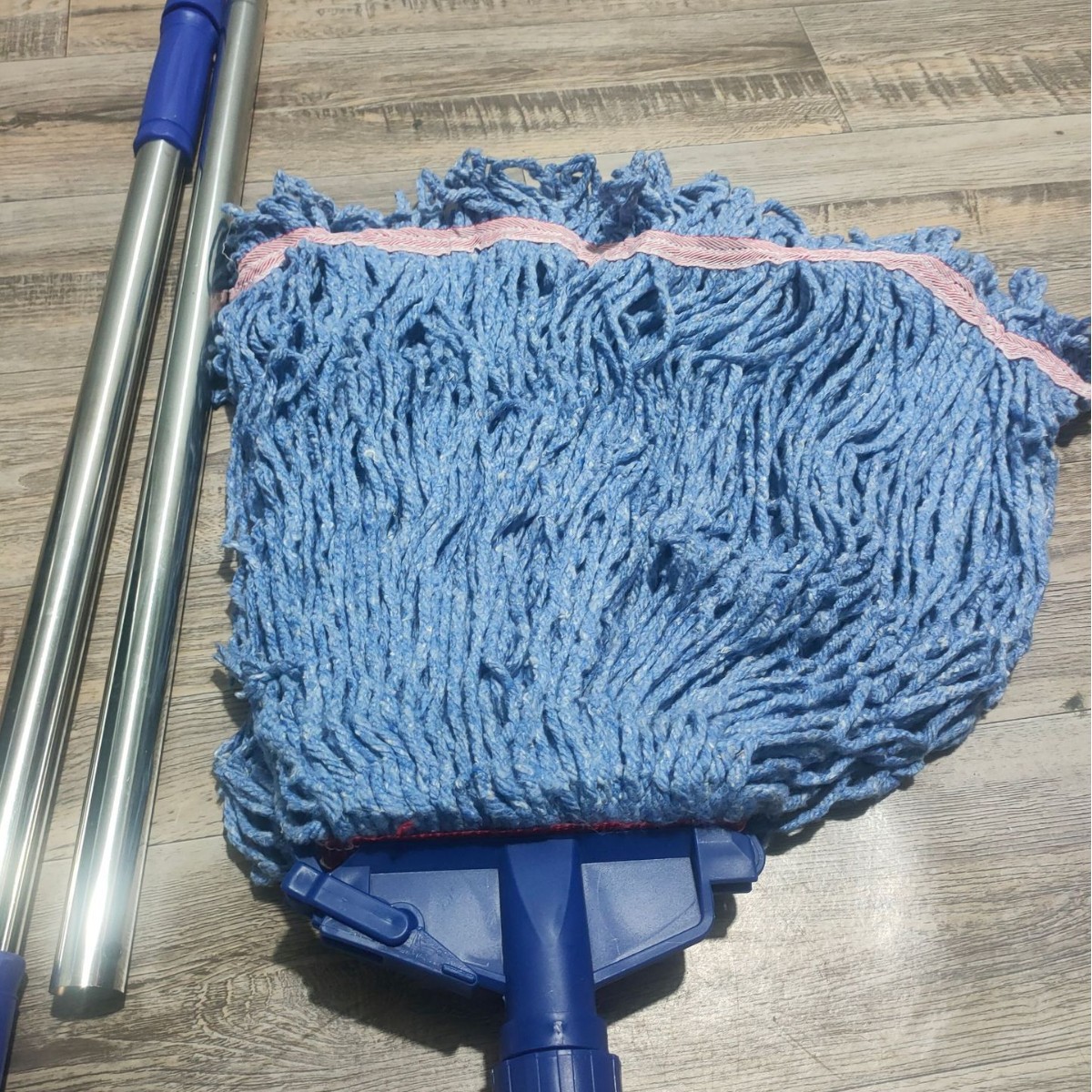 棉纱墩布传统拧水蜡拖可拆卸棉地拖布拖洗蜡拖头拖把批发加长耐用