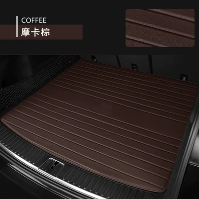 New Model Suitable Trunk Mat - porsche-45-leather-main-cushion-trunk-mat-mocha-brown-please-note-the-model-and-year-when-placing-an-order