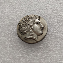厂价直销古希腊硬币外国复制镀银纪念币G74