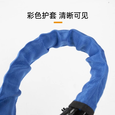 thick steel cable handlebar lock: Car lock