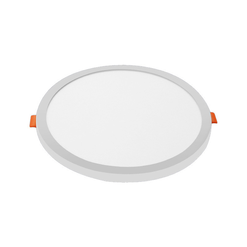 (2개) 초박형 LED 다운 라이트 임베디드 호텔 홈 엔지니어링 복도 라이트 안티 현기증 은폐 된 천장 스포트라이트 황소 눈 램프