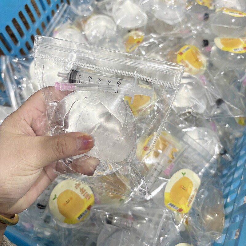 Bubble Squeeze Pimple Toy Internet Sensation Transparent Crystal Ball Slow Rebound Creative Stress Relief Squeeze Toy