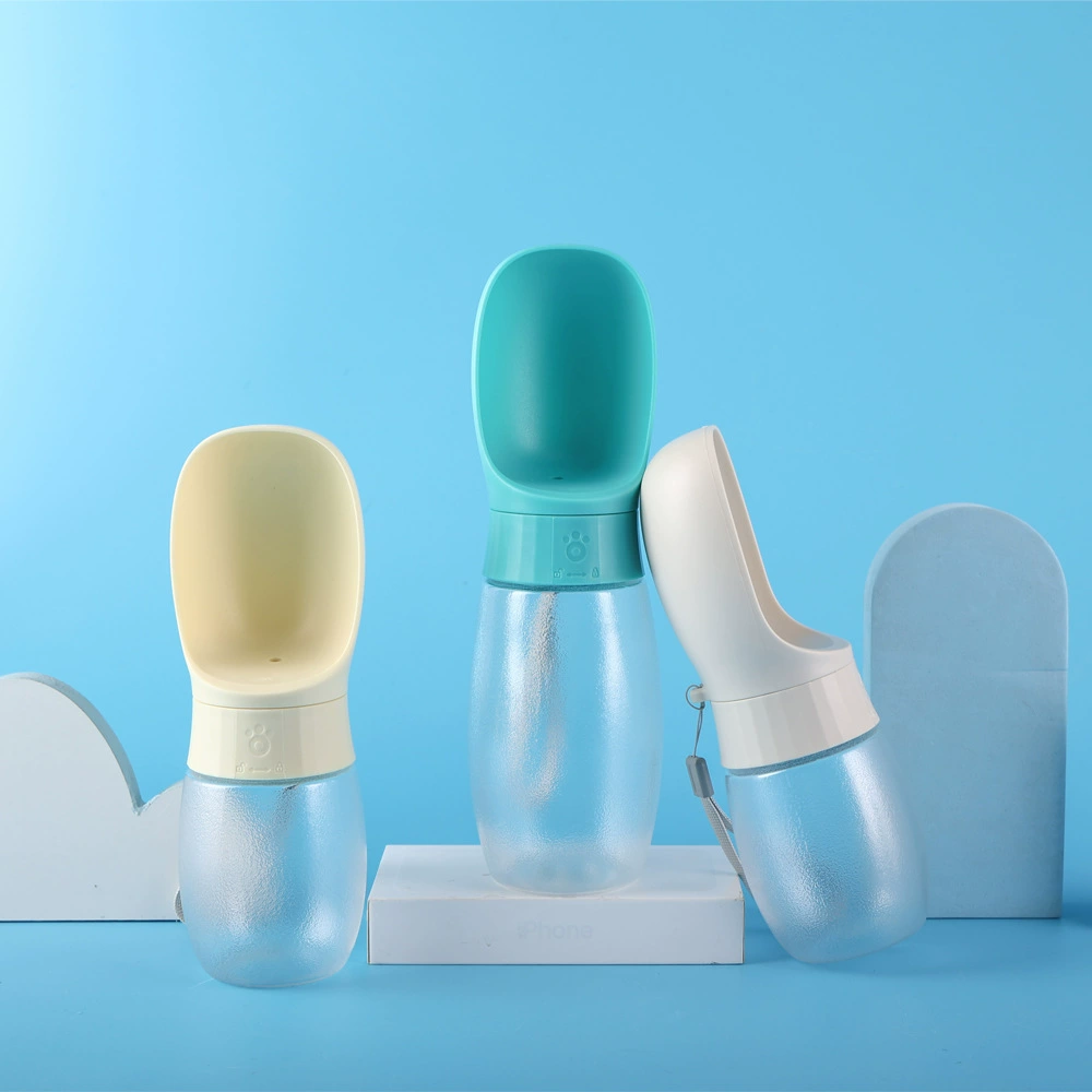 Новый портативный чайник для домашних животных собаки кошки открытый стакан для воды питьевая вода ротационно-контролируемый дозатор для маленьких собак