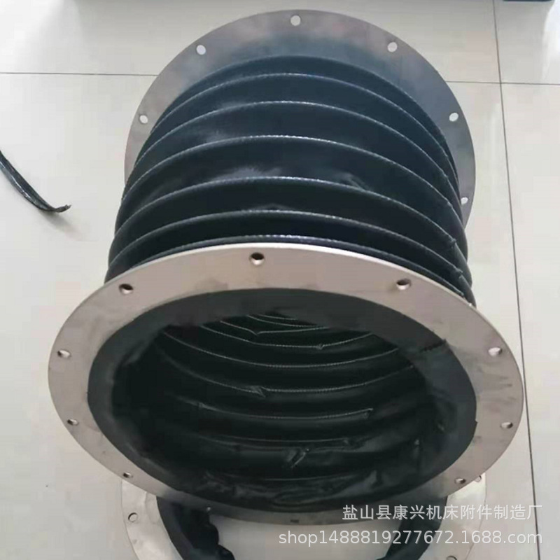 厂家供应圆形丝杠防护罩耐高温油缸防护罩光杆光轴伸缩式防尘罩