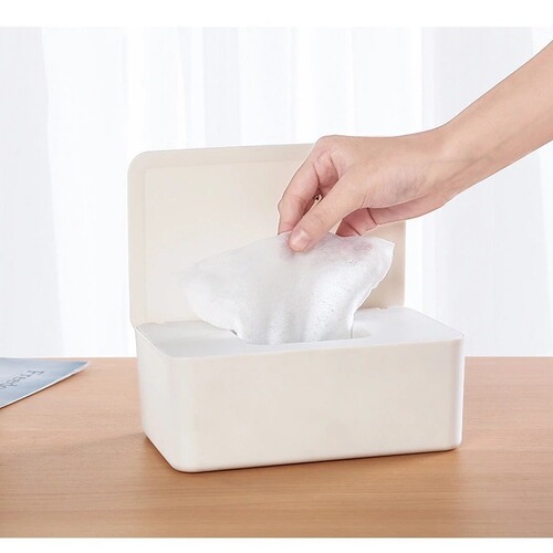 Desktop household wet wipes box, bathroom tissue box, living room tissue rack, plastic storage box, wholesale