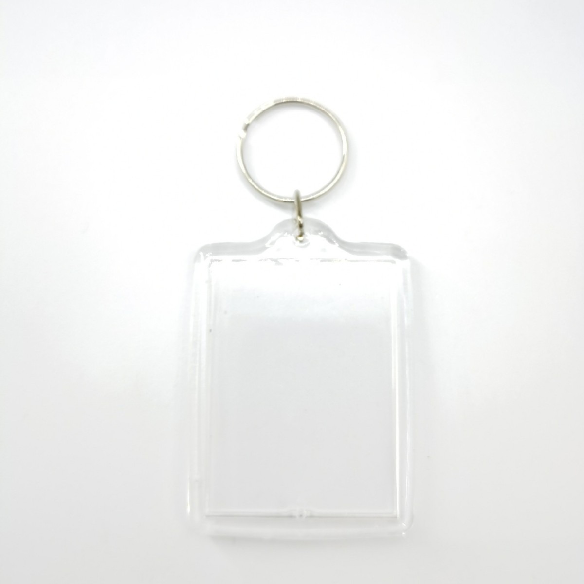 Llavero con Marco de Fotos de Acrílico de Acrílico y Plástico Personalizable para Llaves