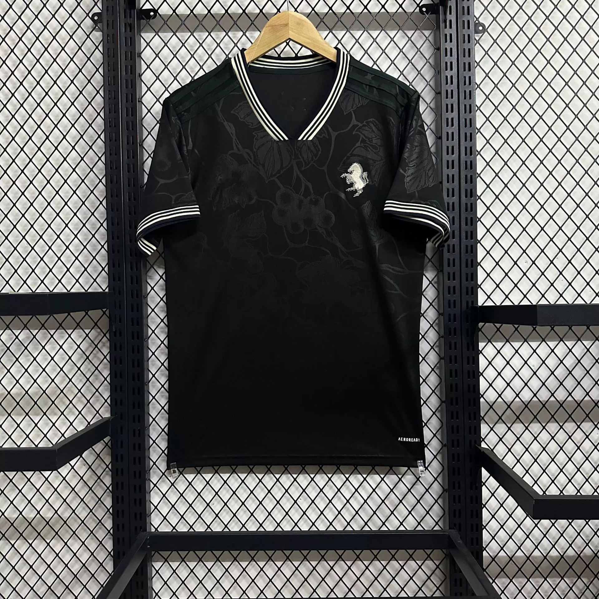 25-26 Club's new football uniform Barcelona Juventus Oasis ко-брендированная футболка с коротким рукавом джерси популярность