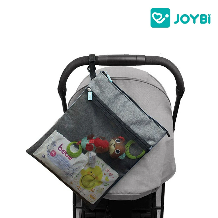2 в 1 Влажная и сухая разделительная сумка для коляски водонепроницаемая сумка для хранения коляски детская бутылка для хранения головоломки сумка для игрушек