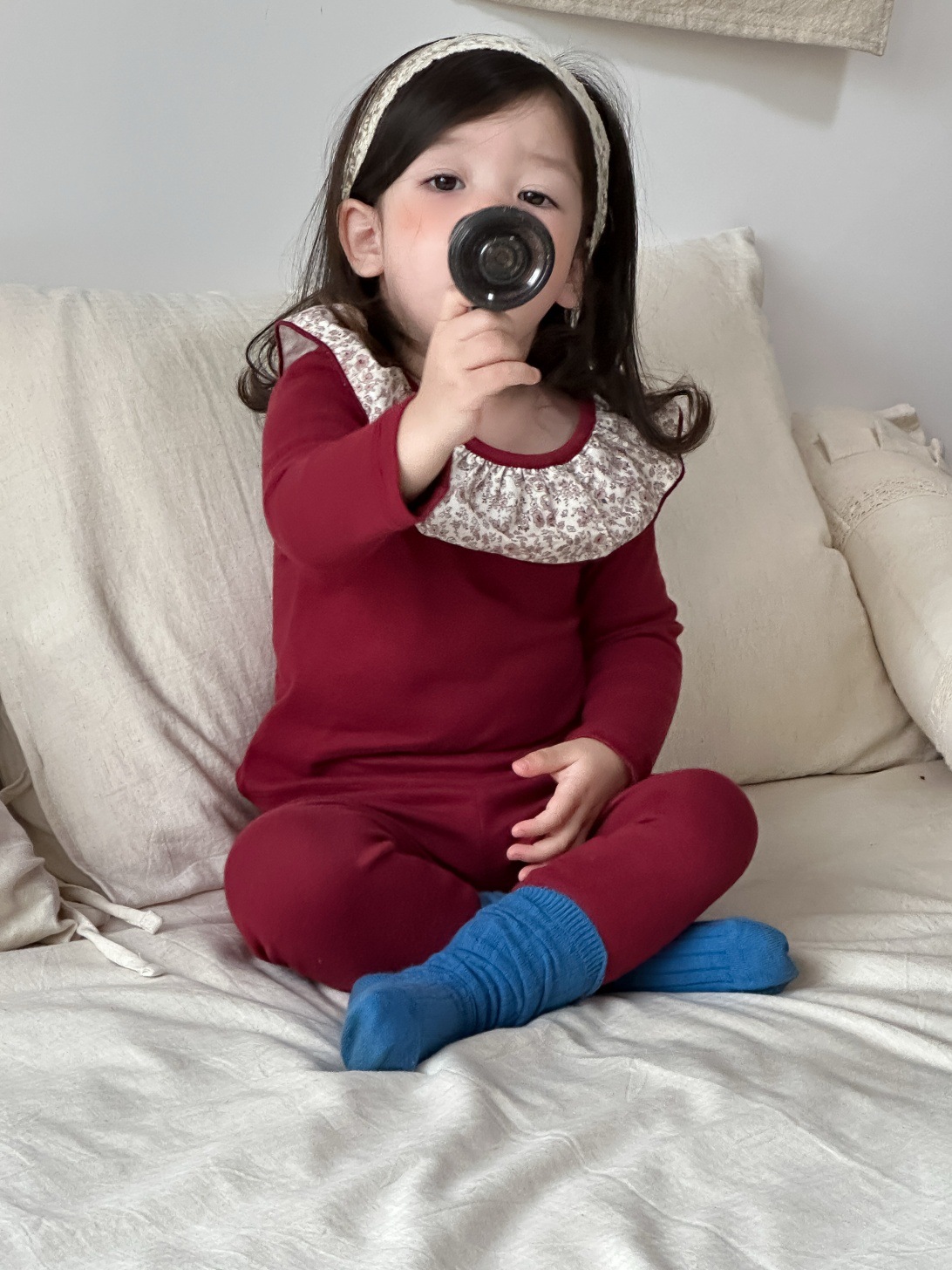 Niñas juegos de pijamas de primavera y otoño de dos piezas juegos de ropa de otoño de 2025 juegos de ropa para niños en casa pijamas