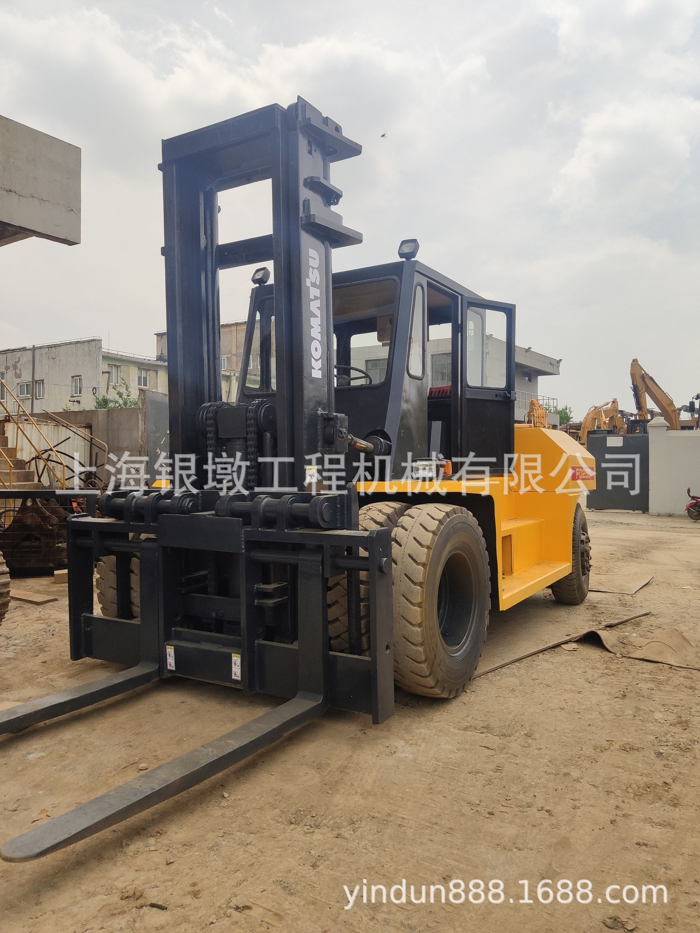 二手小松FD250  小松25吨叉车 出售