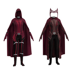ワンダビジョンスカーレットウィッチコス衣装ワンダスカーレットウィッチコスプレ同じスタイルの服マジック