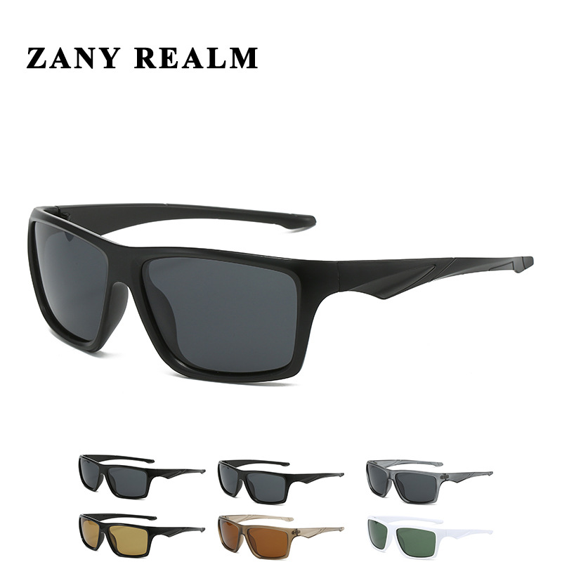 Nuevo alto grado UV protección deportes gafas de sol polarizadas piloto doble haz simple gafas de sol fabricante en stock